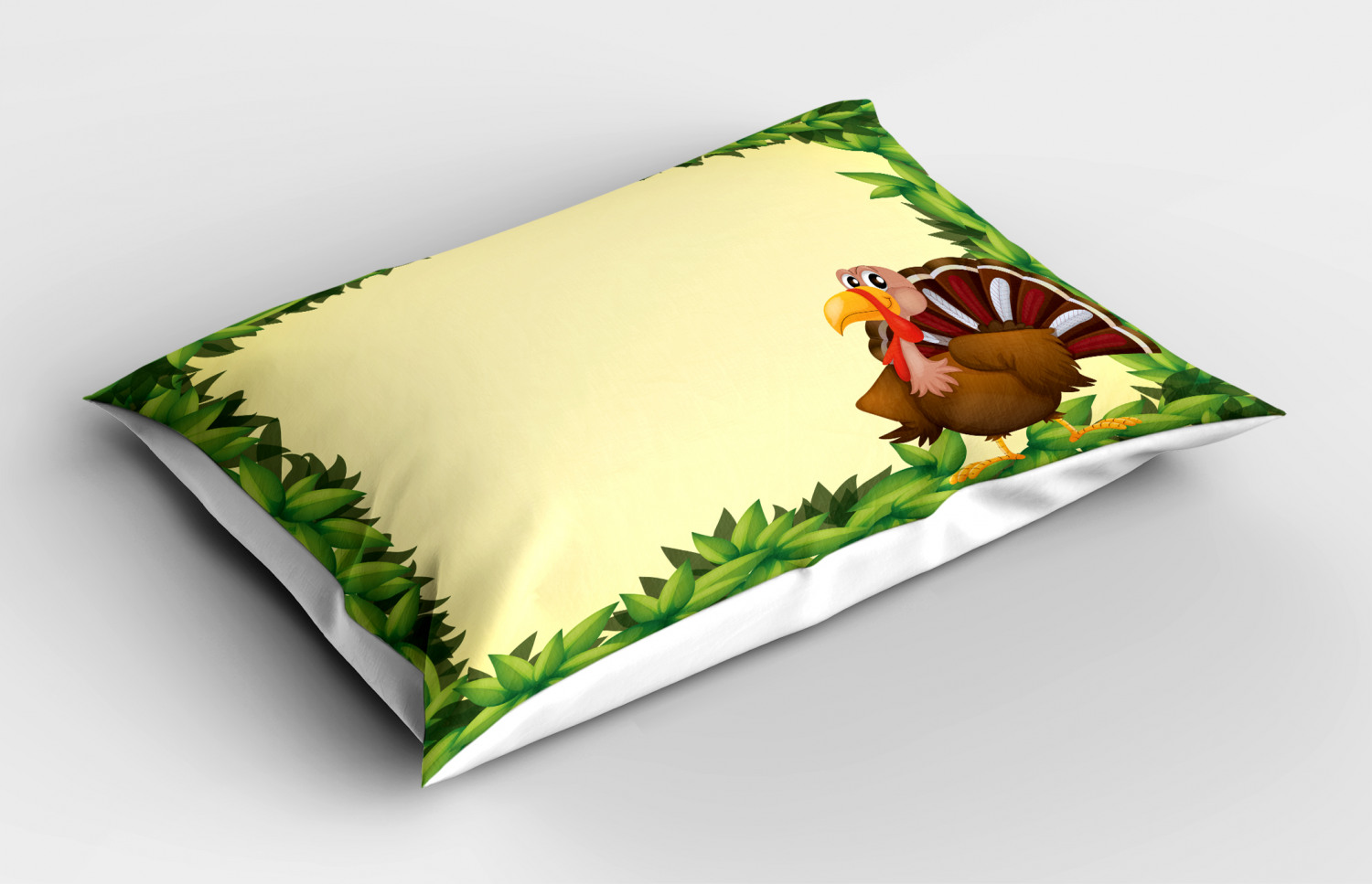 Thanksgiving Pillow Sham Decorative Pillowcase 3 Sizes for Bedroom Decor - Picture 36 of 38