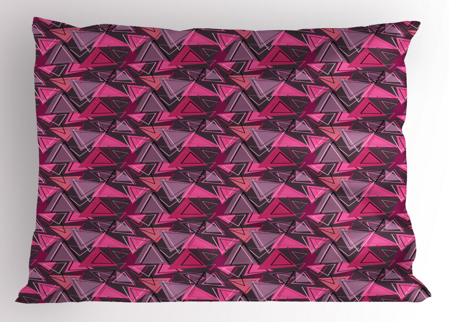 Contemporary Design Pillow Sham Decorative Pillowcase 3 Sizes Bedroom Decoration 