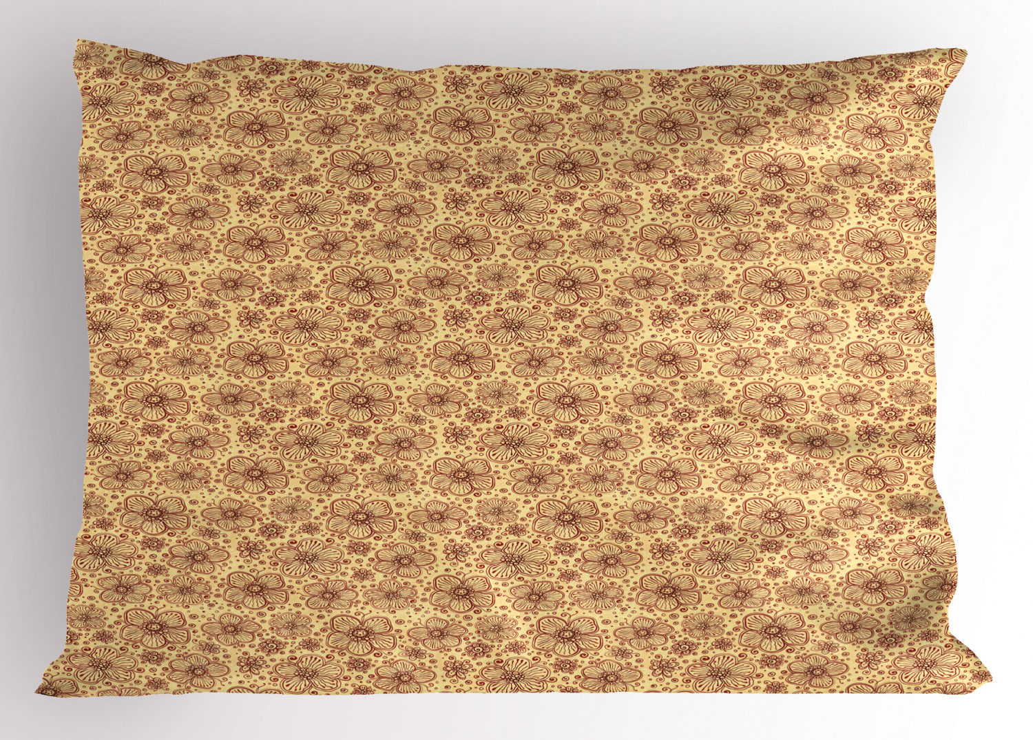 Details about   Vintage Garden Pillow Sham Decorative Pillowcase 3 Sizes Bedroom Decoration