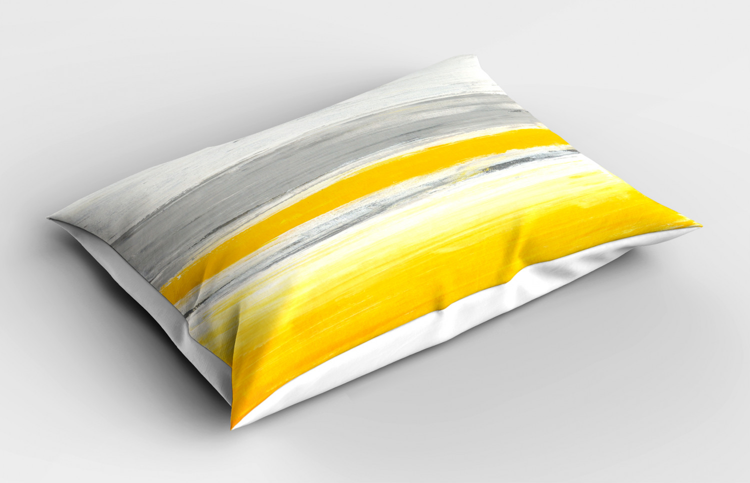 Yellow Pillow Sham Decorative Pillowcase 3 Sizes Available for Bedroom