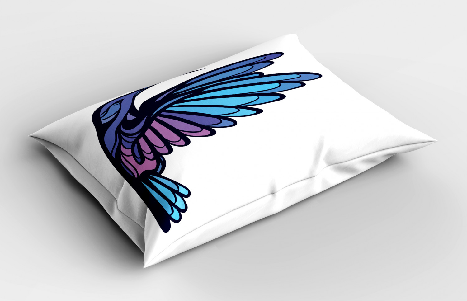 Feather Pillow Sham Decorative Pillowcase 3 Sizes for Bedroom Decor - Picture 12 of 44