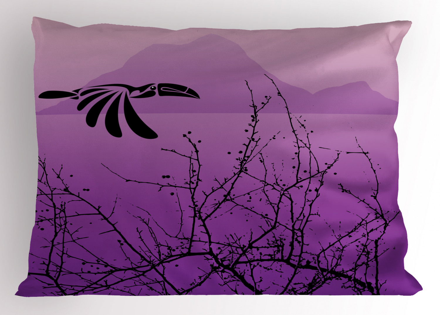 Feather Pillow Sham Decorative Pillowcase 3 Sizes for Bedroom Decor - Picture 43 of 44