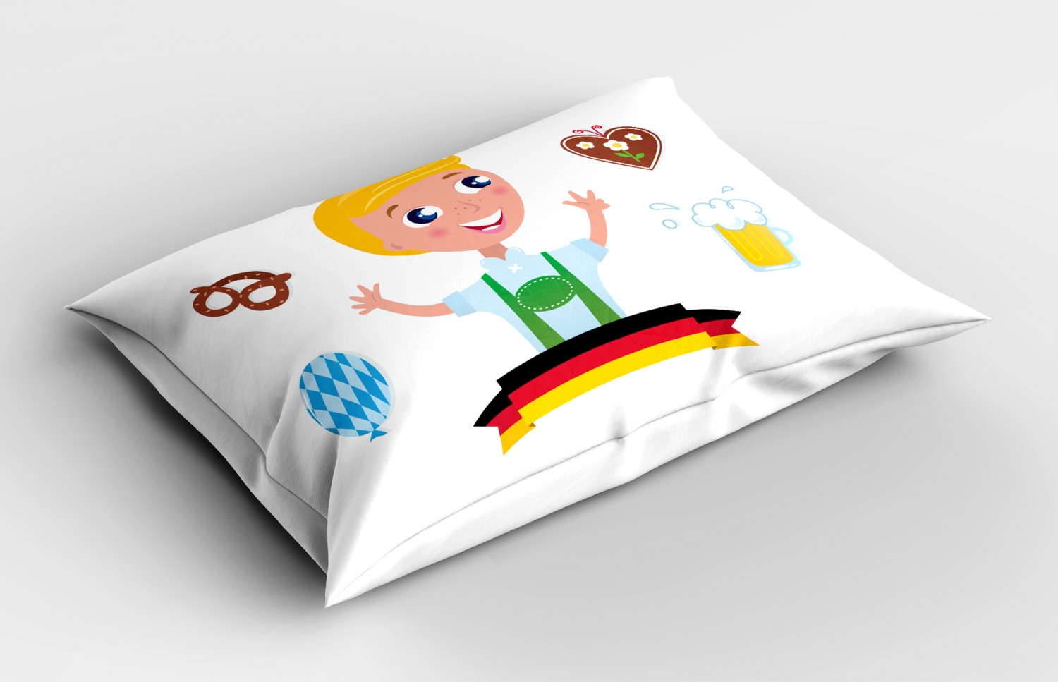 German Pillow Sham Decorative Pillowcase 3 Sizes for Bedroom Decor eBay