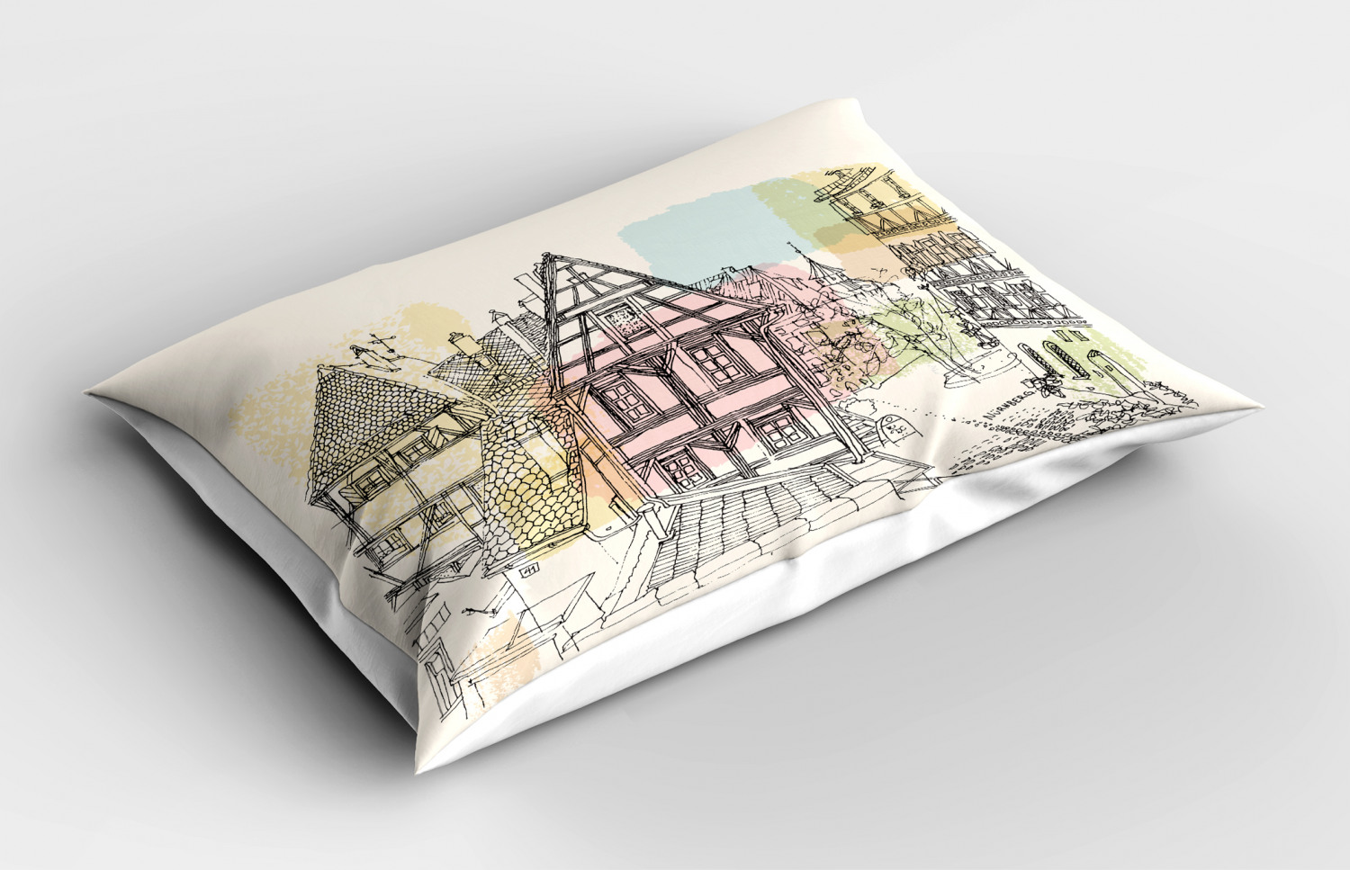 German Pillow Sham Decorative Pillowcase 3 Sizes for Bedroom Decor eBay