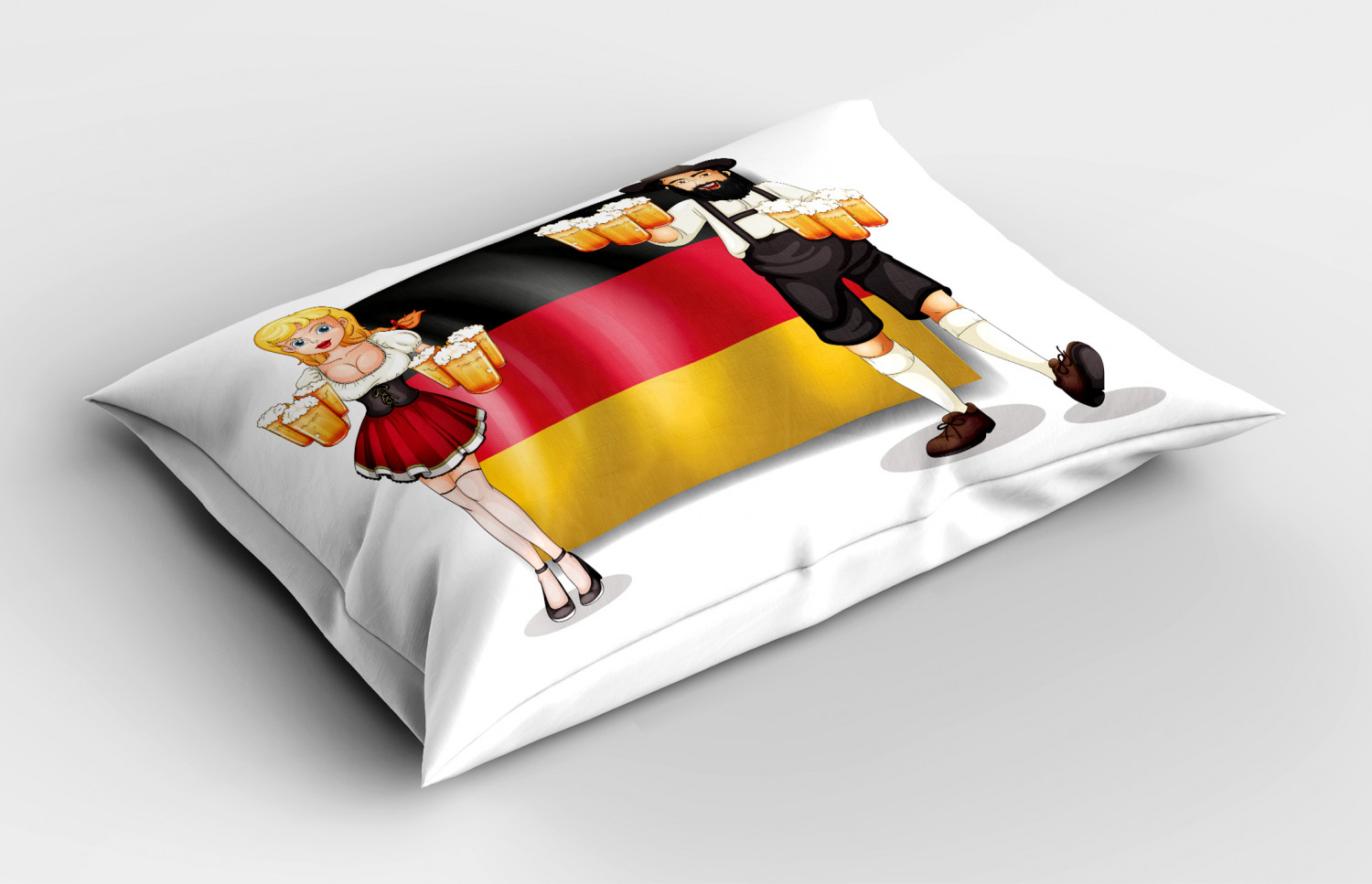 German Pillow Sham Decorative Pillowcase 3 Sizes for Bedroom Decor eBay