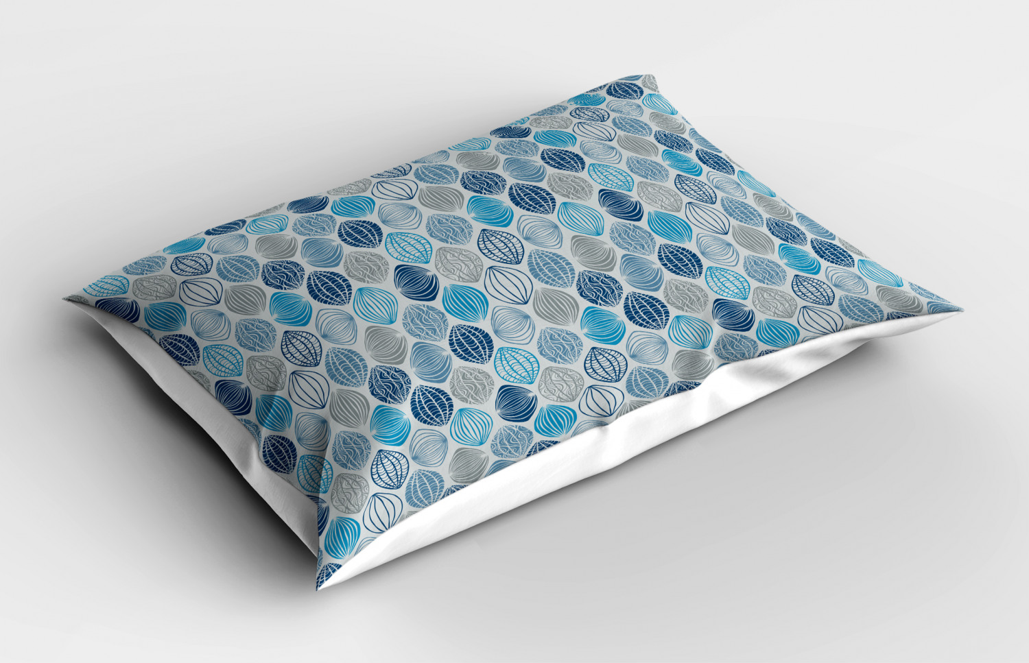 Grey Blue Pillow Sham Decorative Pillowcase 3 Sizes for Bedroom Decor eBay