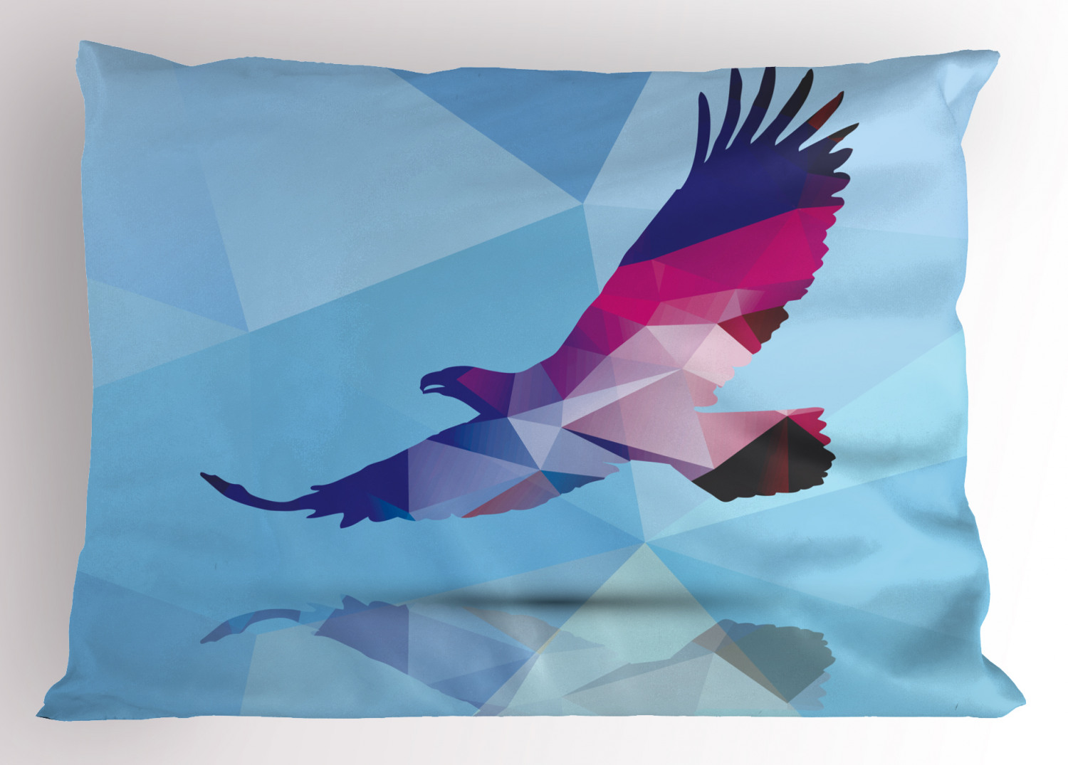 Eagle Pillow Sham Decorative Pillowcase 3 Sizes for Bedroom Decor - Foto 19 di 24