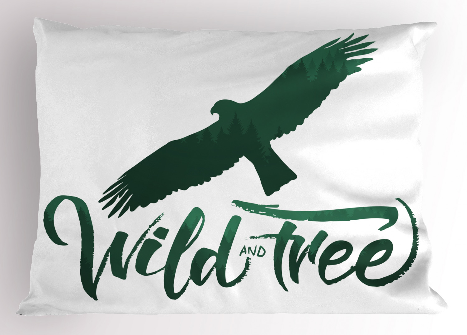 Eagle Pillow Sham Decorative Pillowcase 3 Sizes for Bedroom Decor - Foto 23 di 24