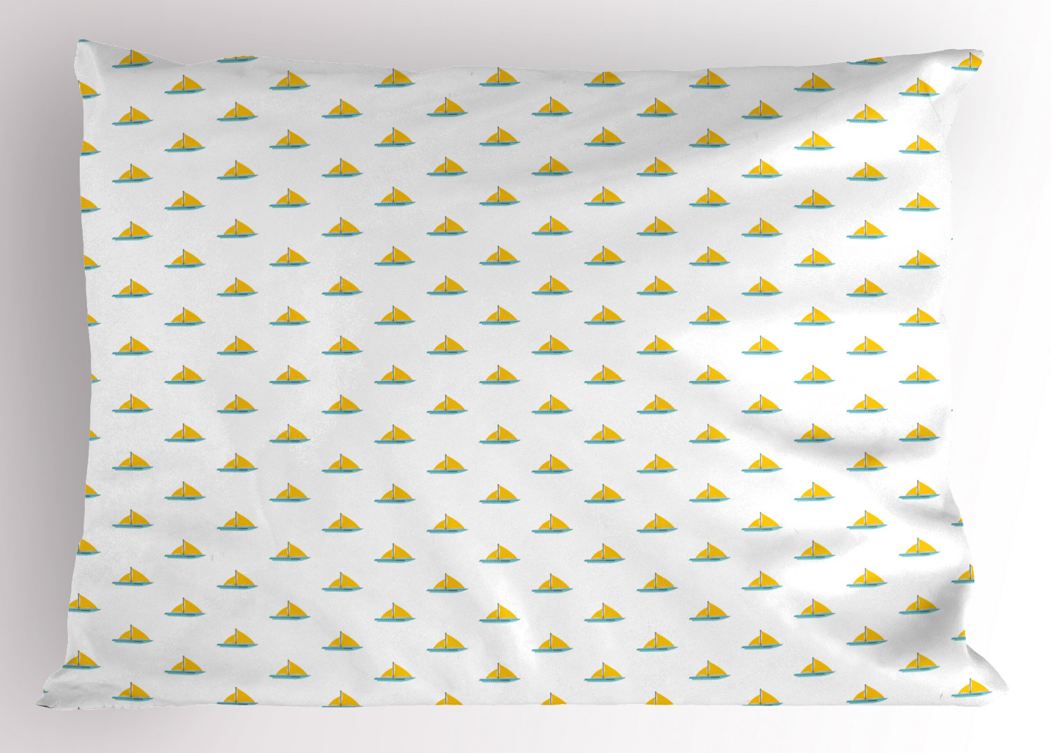 Sailboat Pillow Sham Decorative Pillowcase 3 Sizes for Bedroom Decor - Bild 29 von 46