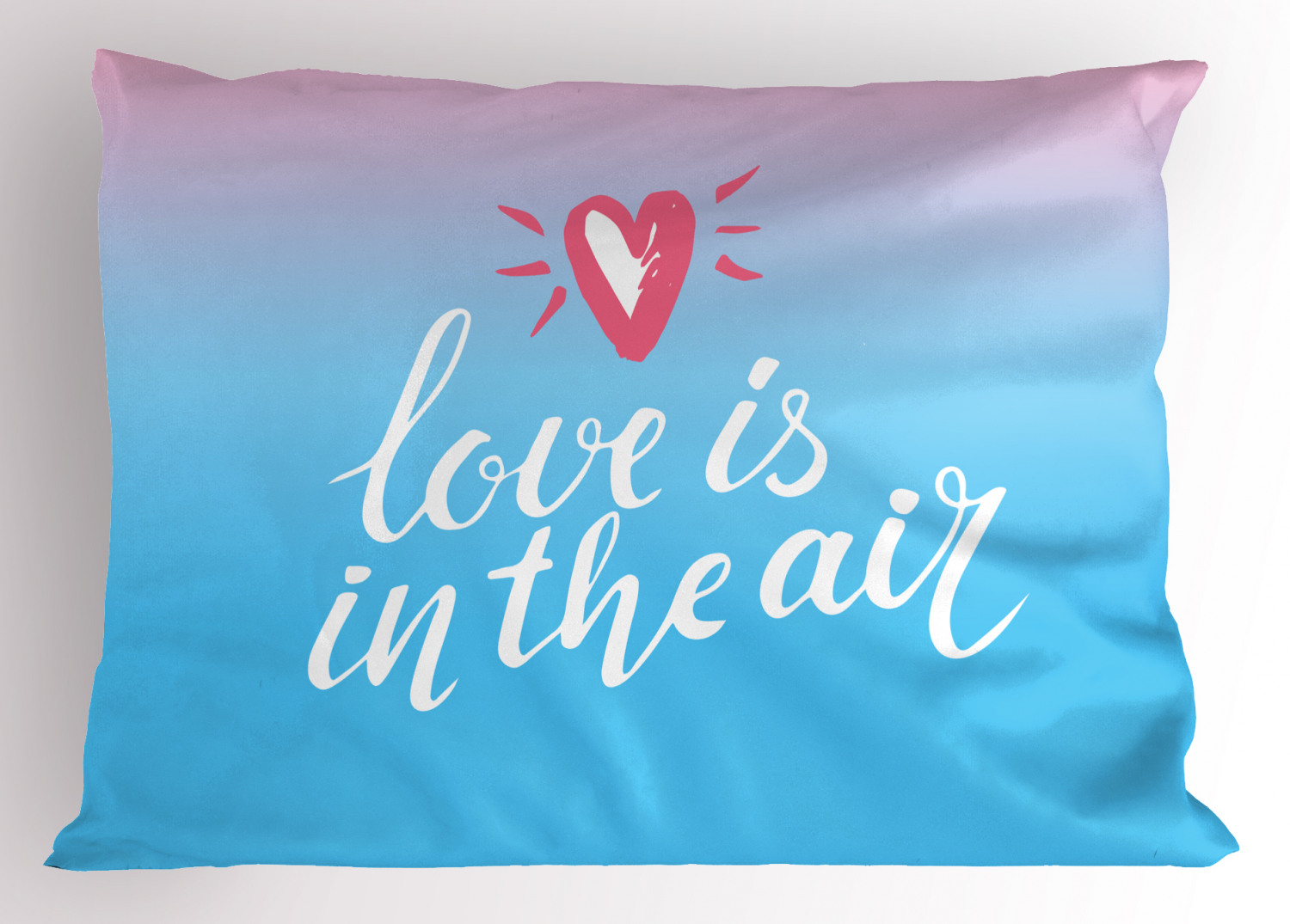 Inspirational Pillow Sham Decorative Pillowcase 3 Sizes for Bedroom