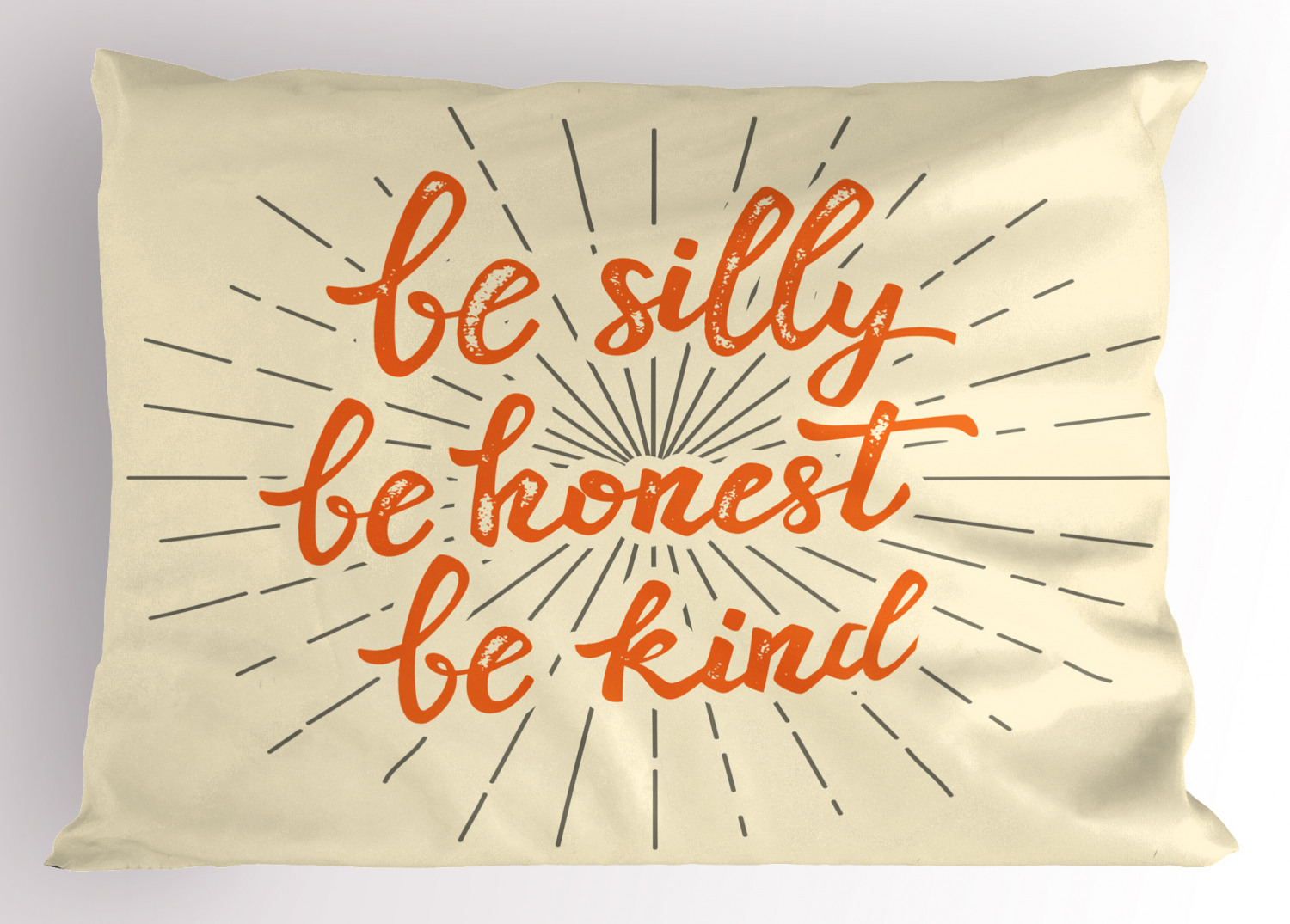 Inspirational Pillow Sham Decorative Pillowcase 3 Sizes for Bedroom