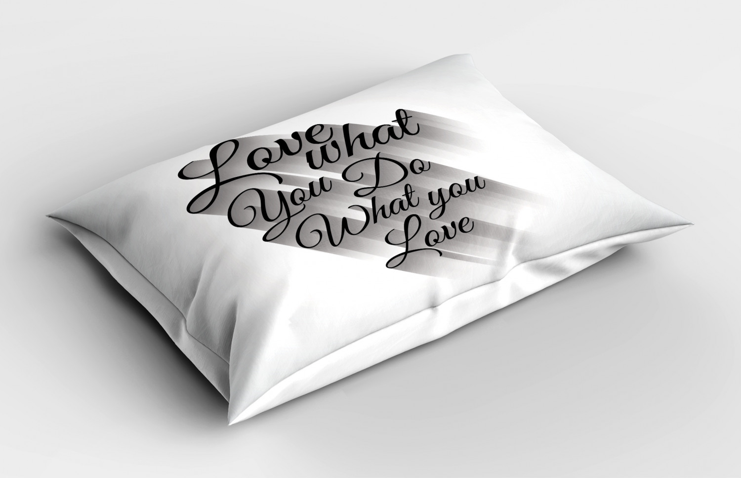 Inspirational Quote Pillow Sham Decorative Pillowcase 3 Sizes for ...