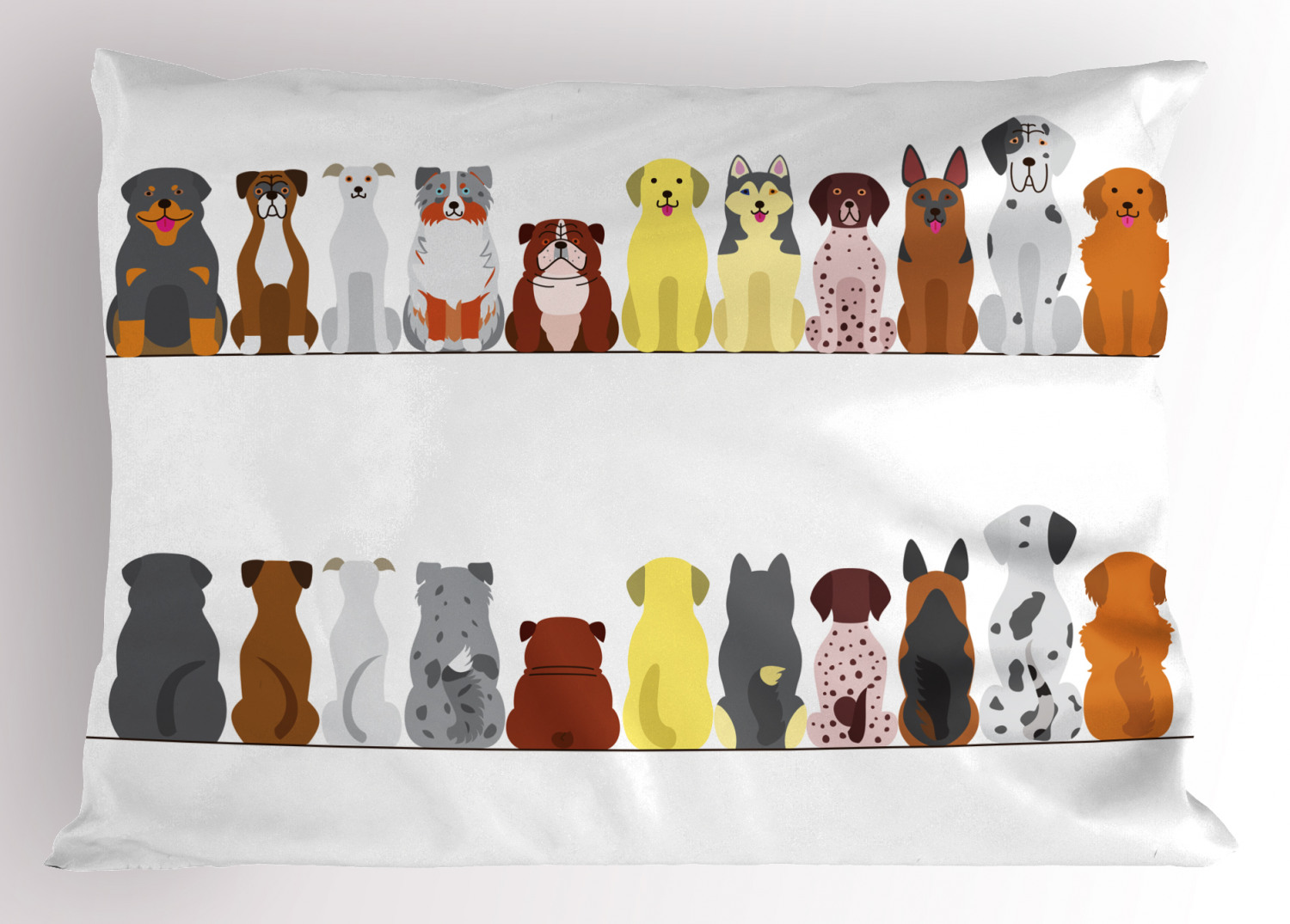 Labrador Pillow Sham Decorative Pillowcase 3 Sizes Bedroom Decoration