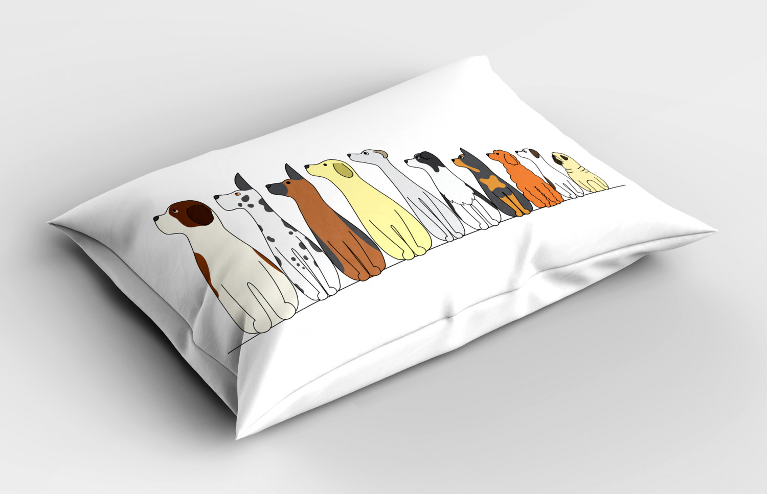 Labrador Pillow Sham Decorative Pillowcase 3 Sizes Bedroom Decoration