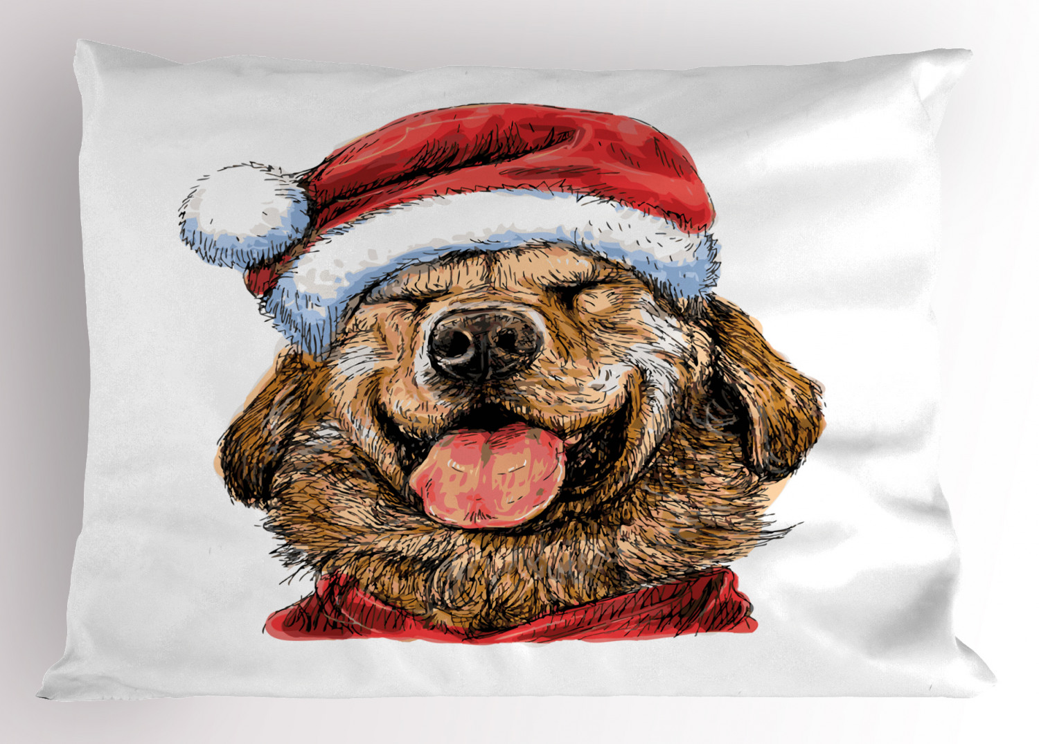 Labrador Pillow Sham Decorative Pillowcase 3 Sizes Bedroom Decoration