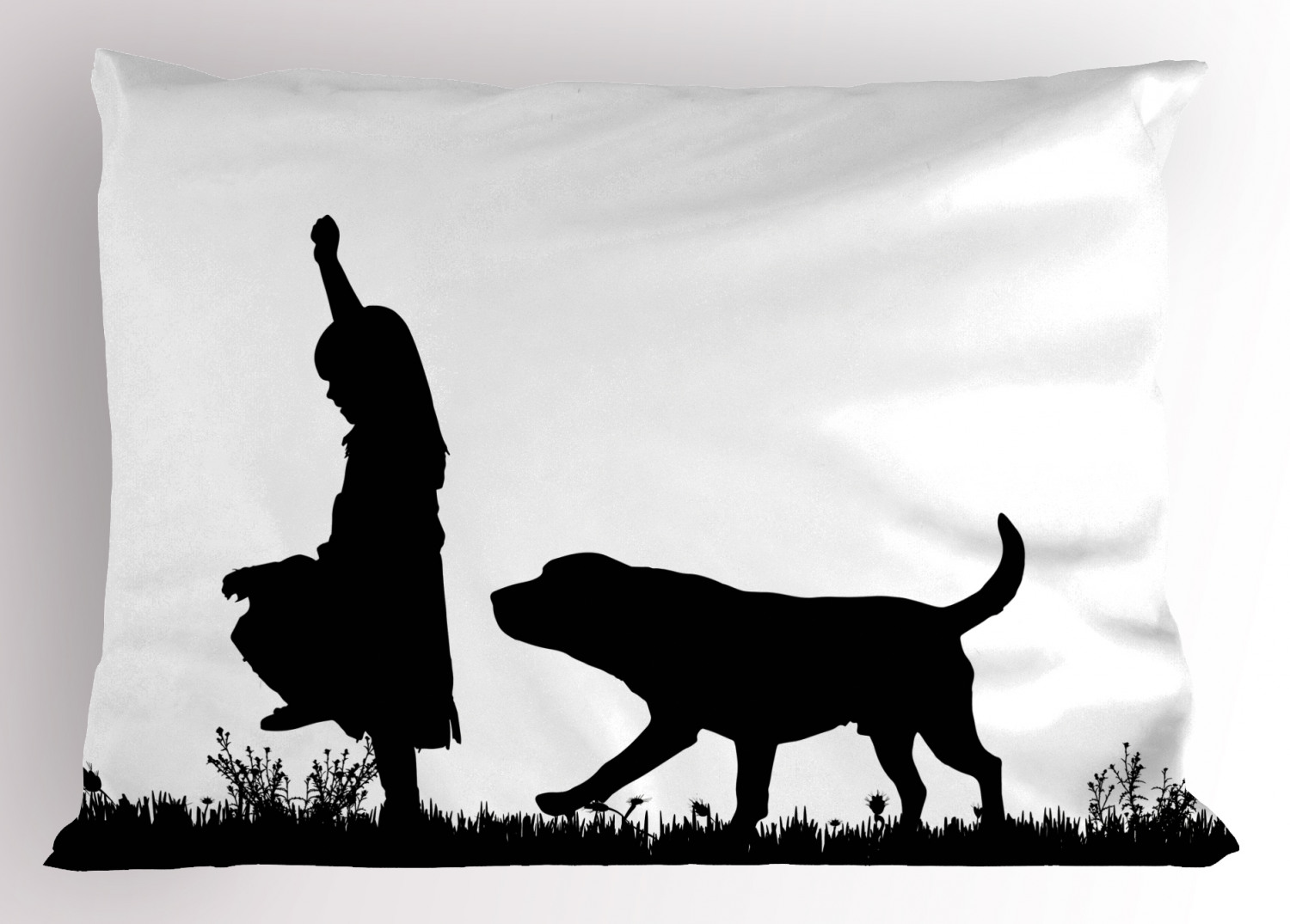 Labrador Pillow Sham Decorative Pillowcase 3 Sizes Bedroom Decoration