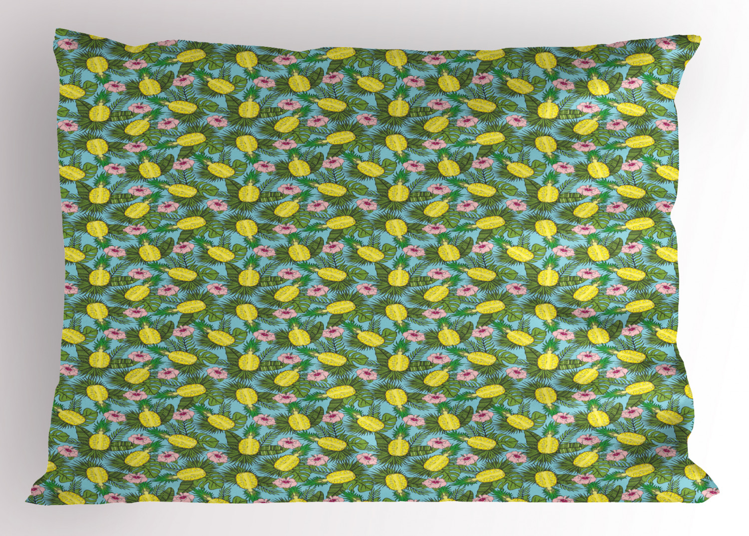 Details about   Colorful Tropical Pillow Sham Decorative Pillowcase 3 Sizes for Bedroom Decor 