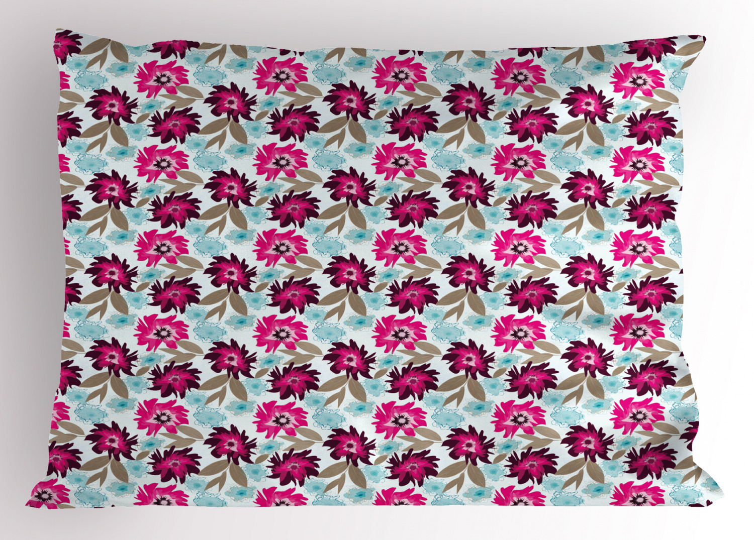 Details about   Botanical Corsage Pillow Sham Decorative Pillowcase 3 Sizes Bedroom Decoration