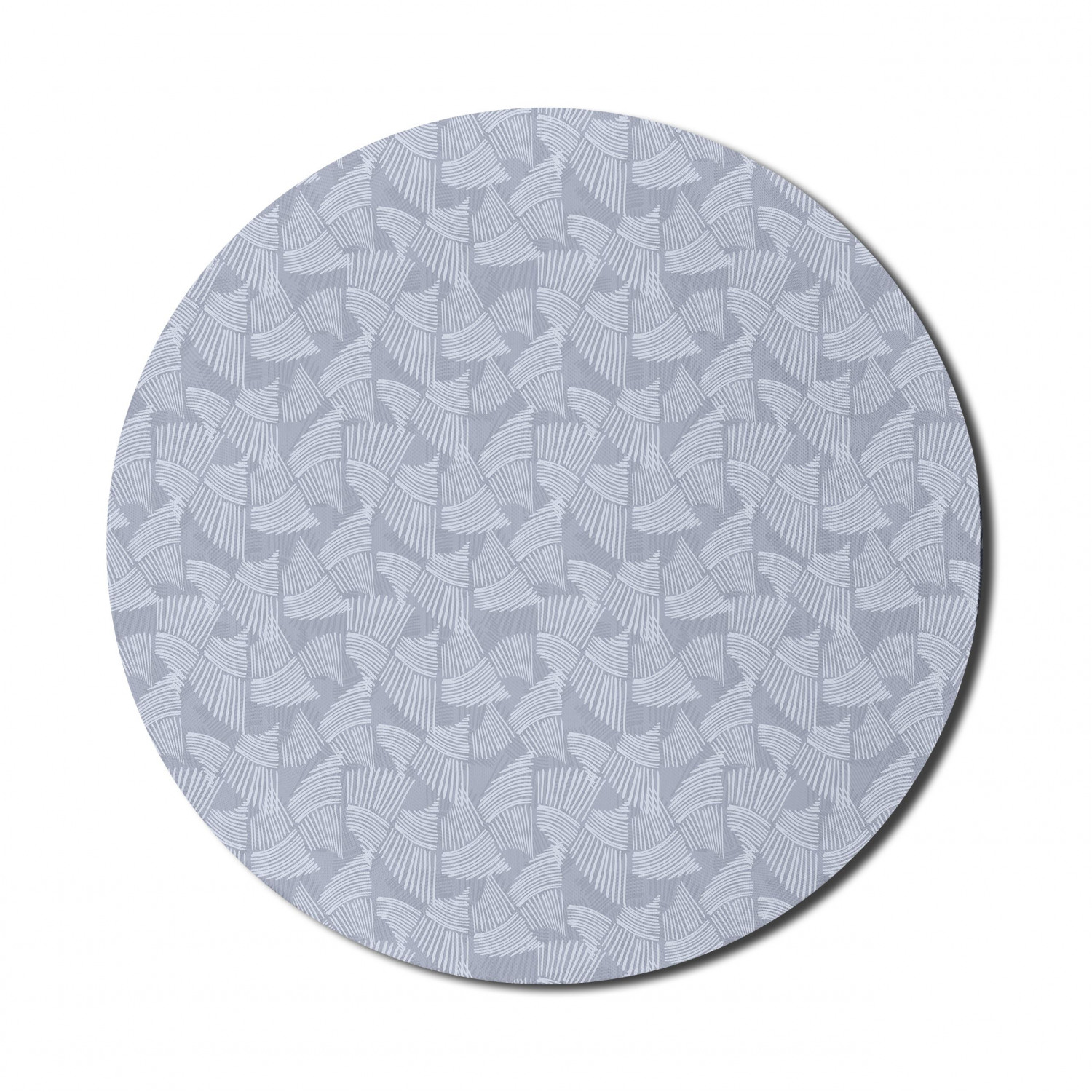 Ambesonne Geometric Theme Round Non-Slip Rubber Modern Gaming Mousepad, 8" - Picture 52 of 111