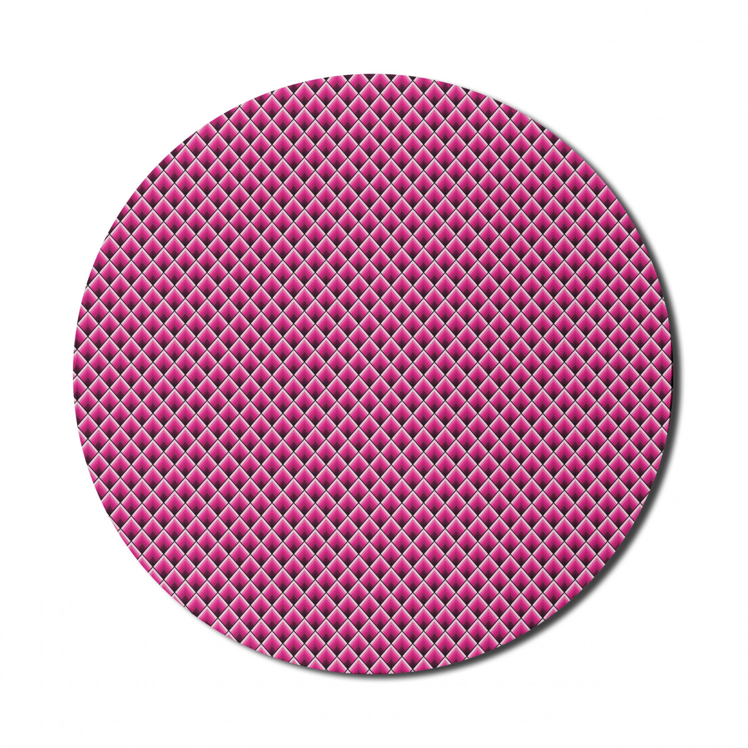 Ambesonne Geometric Theme Round Non-Slip Rubber Modern Gaming Mousepad, 8" - Picture 92 of 111
