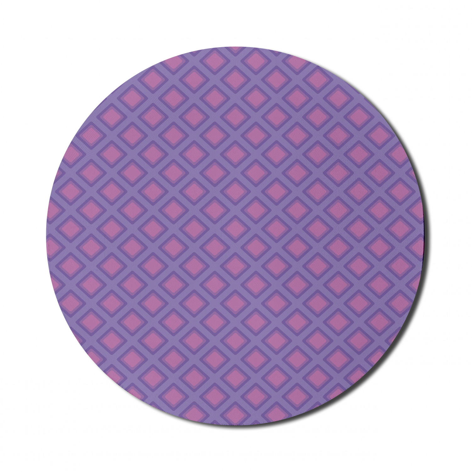 Ambesonne Geometric Theme Round Non-Slip Rubber Modern Gaming Mousepad, 8" - Picture 102 of 111