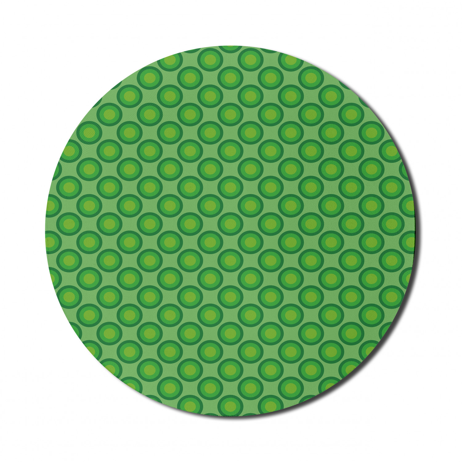 Ambesonne Geometric Theme Round Non-Slip Rubber Modern Gaming Mousepad, 8" - Picture 90 of 111