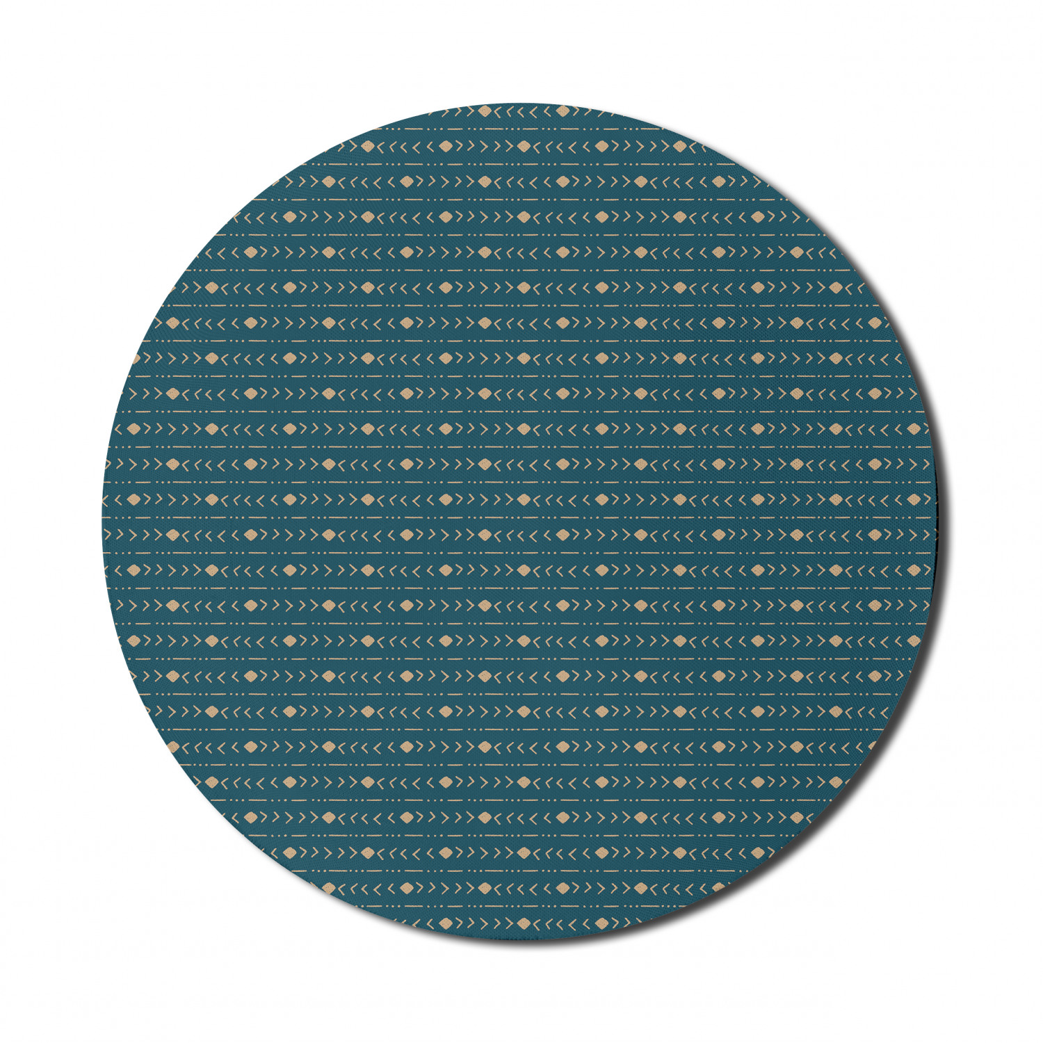 Ambesonne Abstract Bloom Round Non-Slip Rubber Modern Gaming Mousepad, 8" - Picture 24 of 117