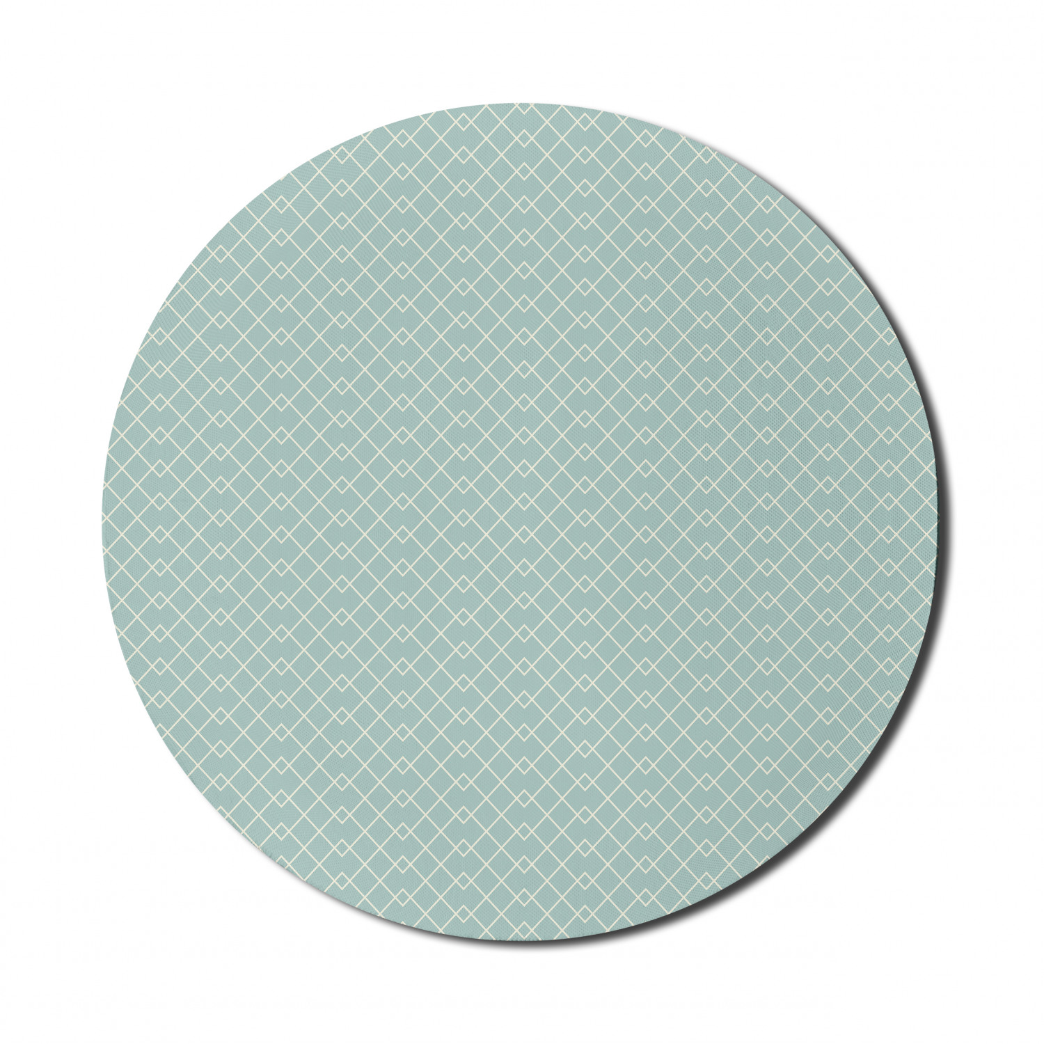 Ambesonne Abstract Bloom Round Non-Slip Rubber Modern Gaming Mousepad, 8" - Picture 64 of 117