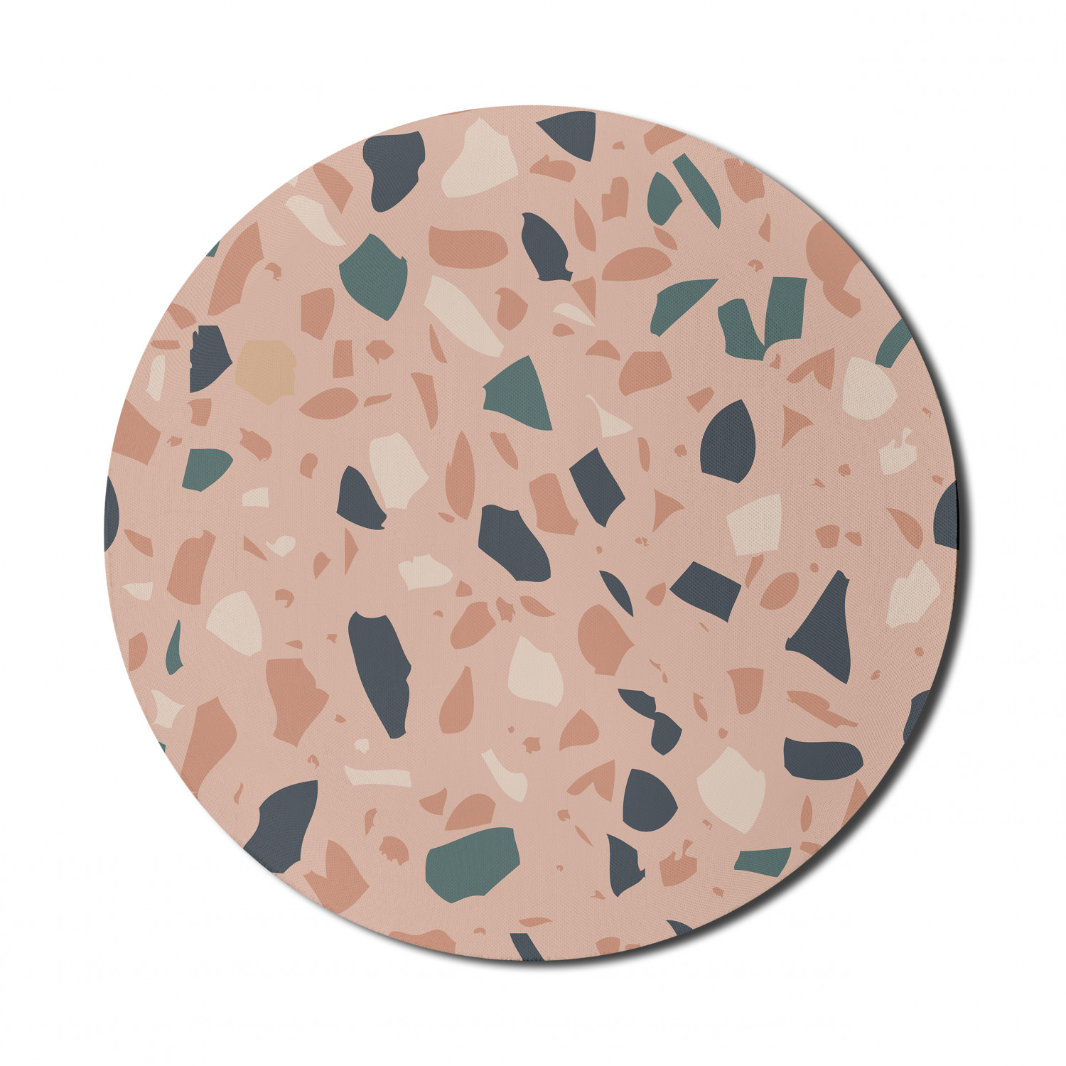 Ambesonne Abstract Bloom Round Non-Slip Rubber Modern Gaming Mousepad, 8" - Picture 76 of 117