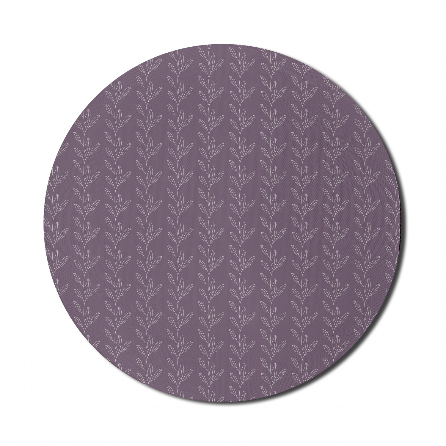 Ambesonne Abstract Bloom Round Non-Slip Rubber Modern Gaming Mousepad, 8" - Picture 58 of 117