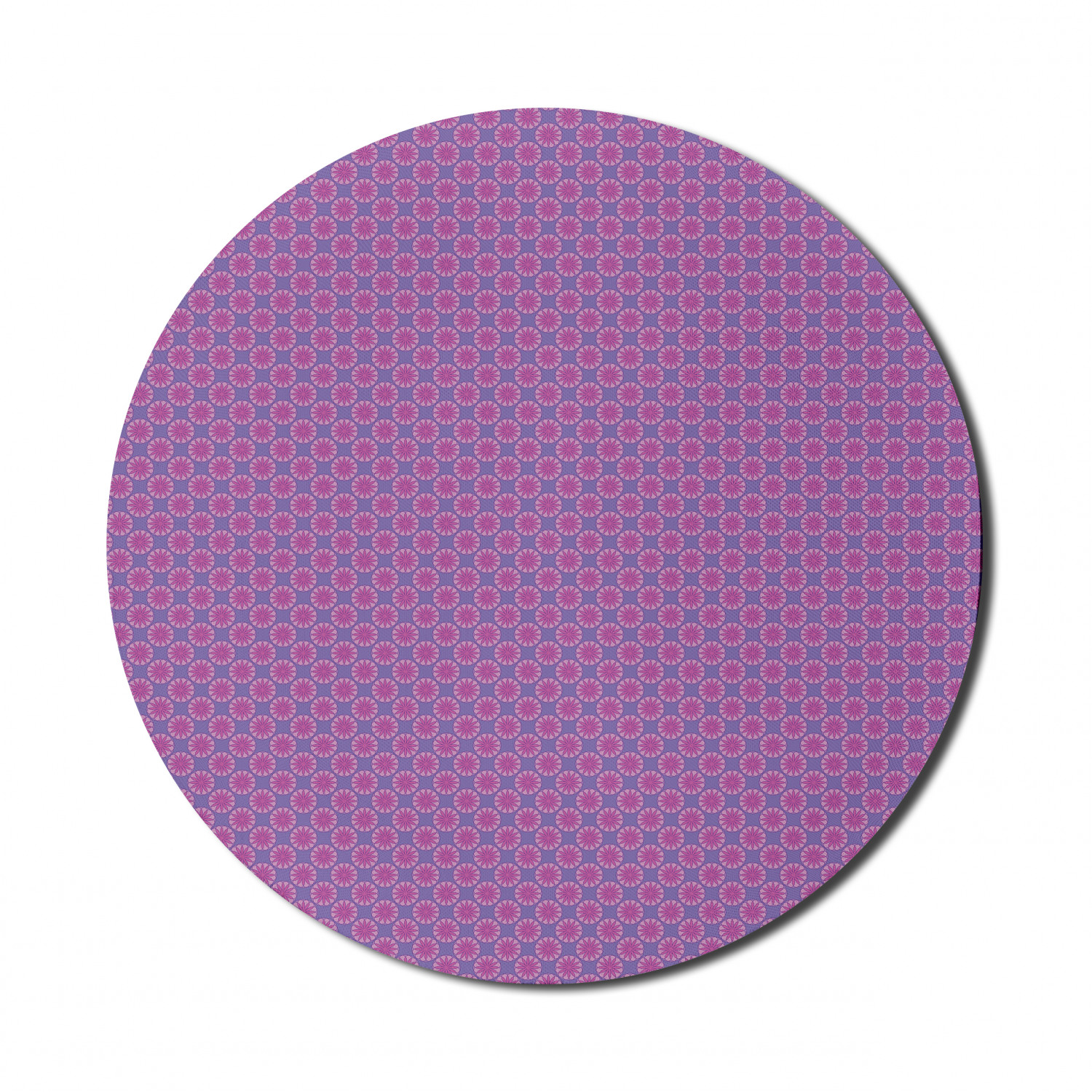 Ambesonne Abstract Bloom Round Non-Slip Rubber Modern Gaming Mousepad, 8" - Picture 28 of 117