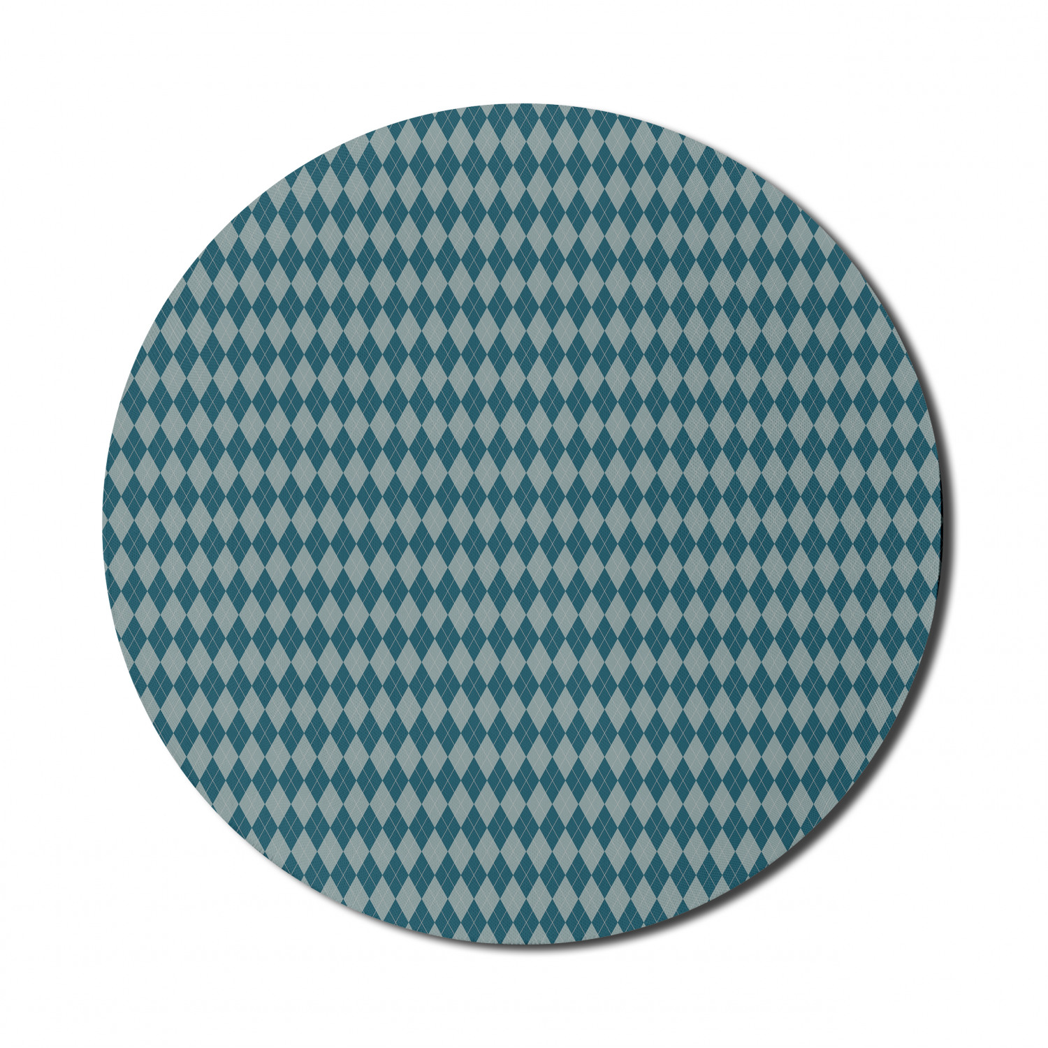 Ambesonne Abstract Bloom Round Non-Slip Rubber Modern Gaming Mousepad, 8" - Picture 14 of 117