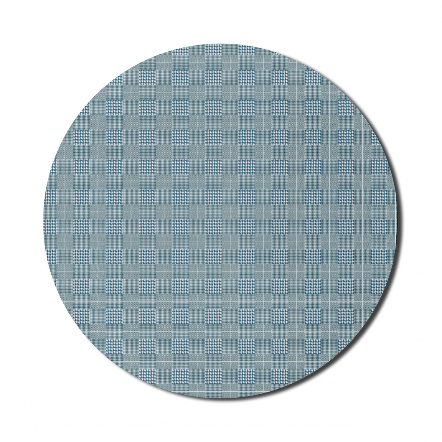 Ambesonne Geometry Theme Round Non-Slip Rubber Modern Gaming Mousepad, 8" - Picture 46 of 77