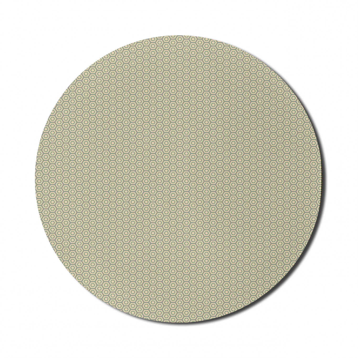Ambesonne Geometry Theme Round Non-Slip Rubber Modern Gaming Mousepad, 8" - Picture 64 of 77
