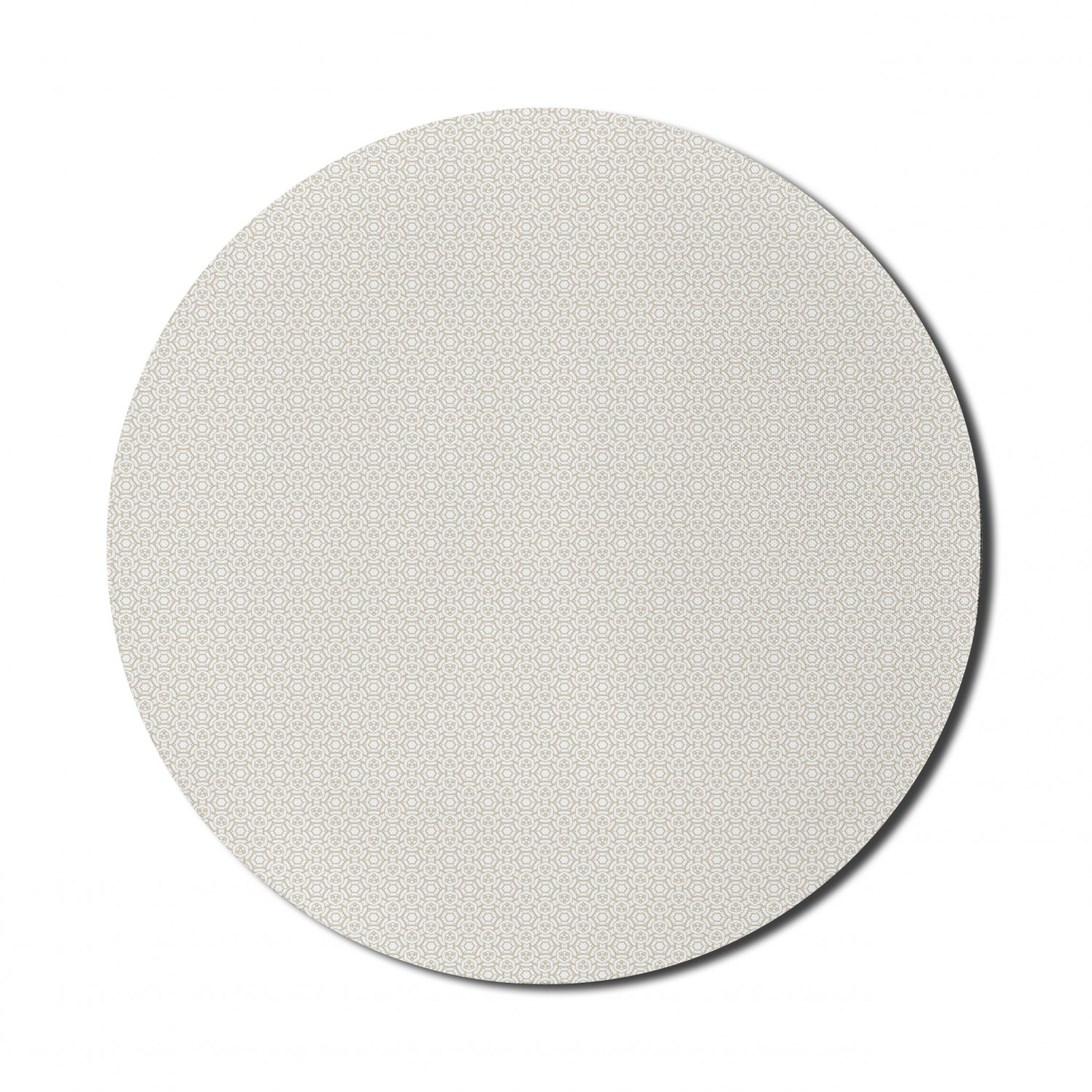 Ambesonne Geometry Theme Round Non-Slip Rubber Modern Gaming Mousepad, 8" - Picture 36 of 77