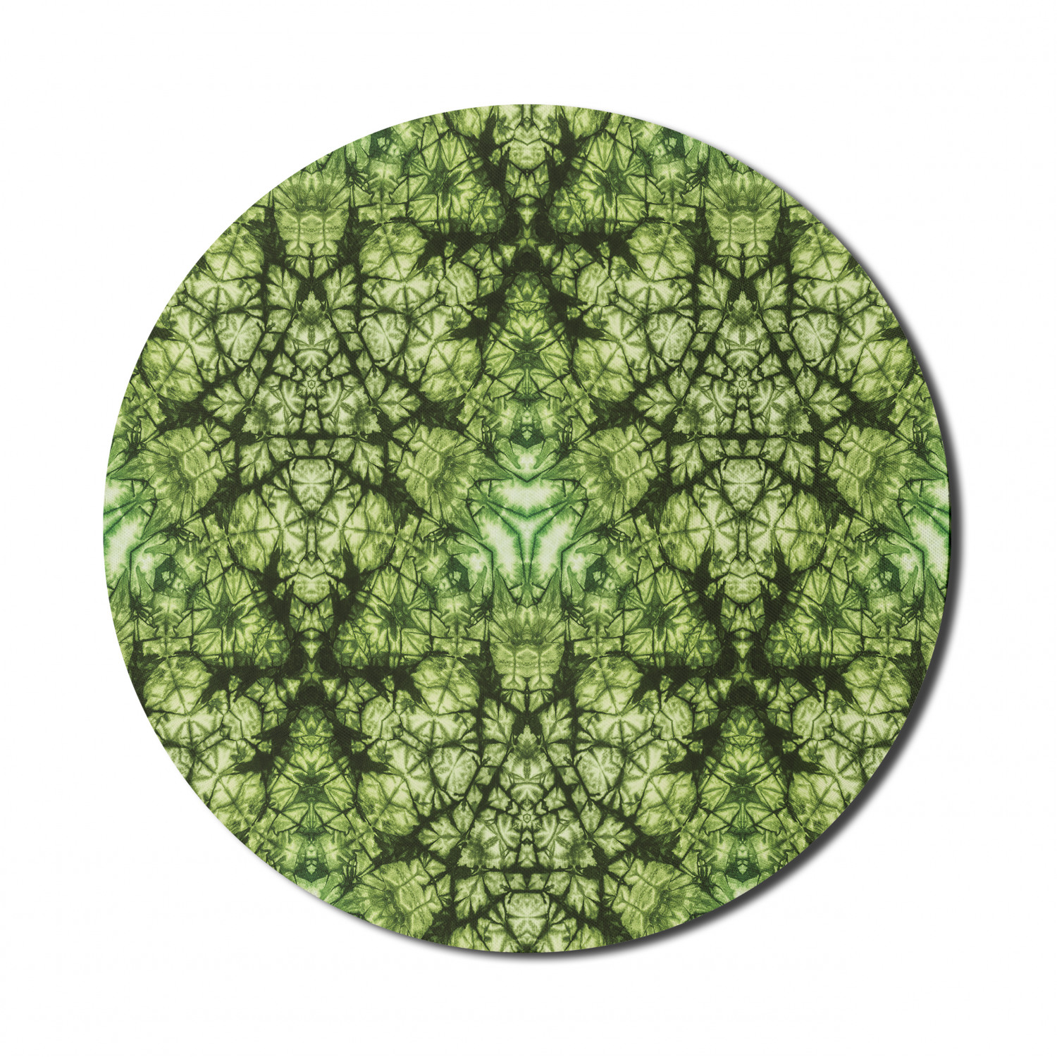 Ambesonne Green Print Round Non-Slip Rubber Modern Gaming Mousepad, 8" - Picture 98 of 123