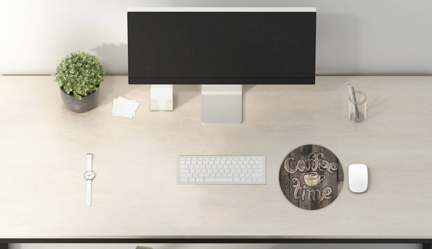 Ambesonne Modern Art Round Non-Slip Rubber Modern Gaming Mousepad, 8" - Afbeelding 27 van 123
