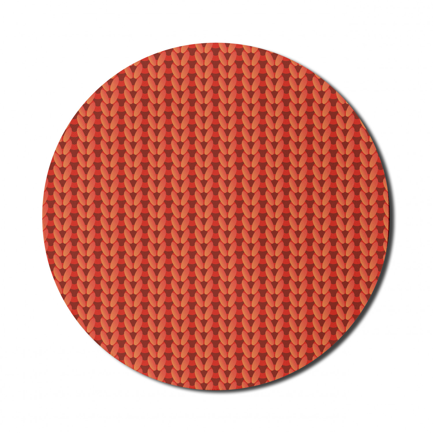 Ambesonne Modern Art Round Non-Slip Rubber Modern Gaming Mousepad, 8" - Afbeelding 60 van 123