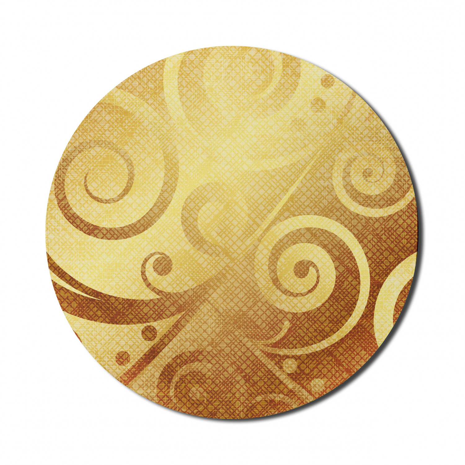 Ambesonne Modern Art Round Non-Slip Rubber Modern Gaming Mousepad, 8" - Afbeelding 40 van 123