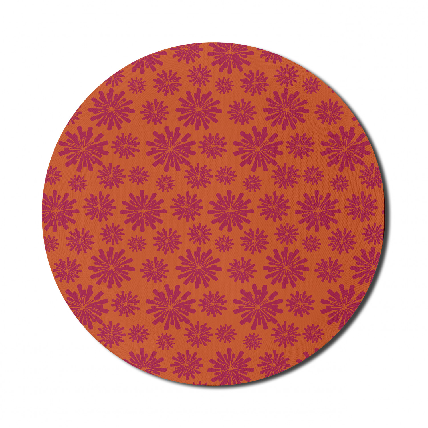 Ambesonne Modern Art Round Non-Slip Rubber Modern Gaming Mousepad, 8" - Afbeelding 14 van 123