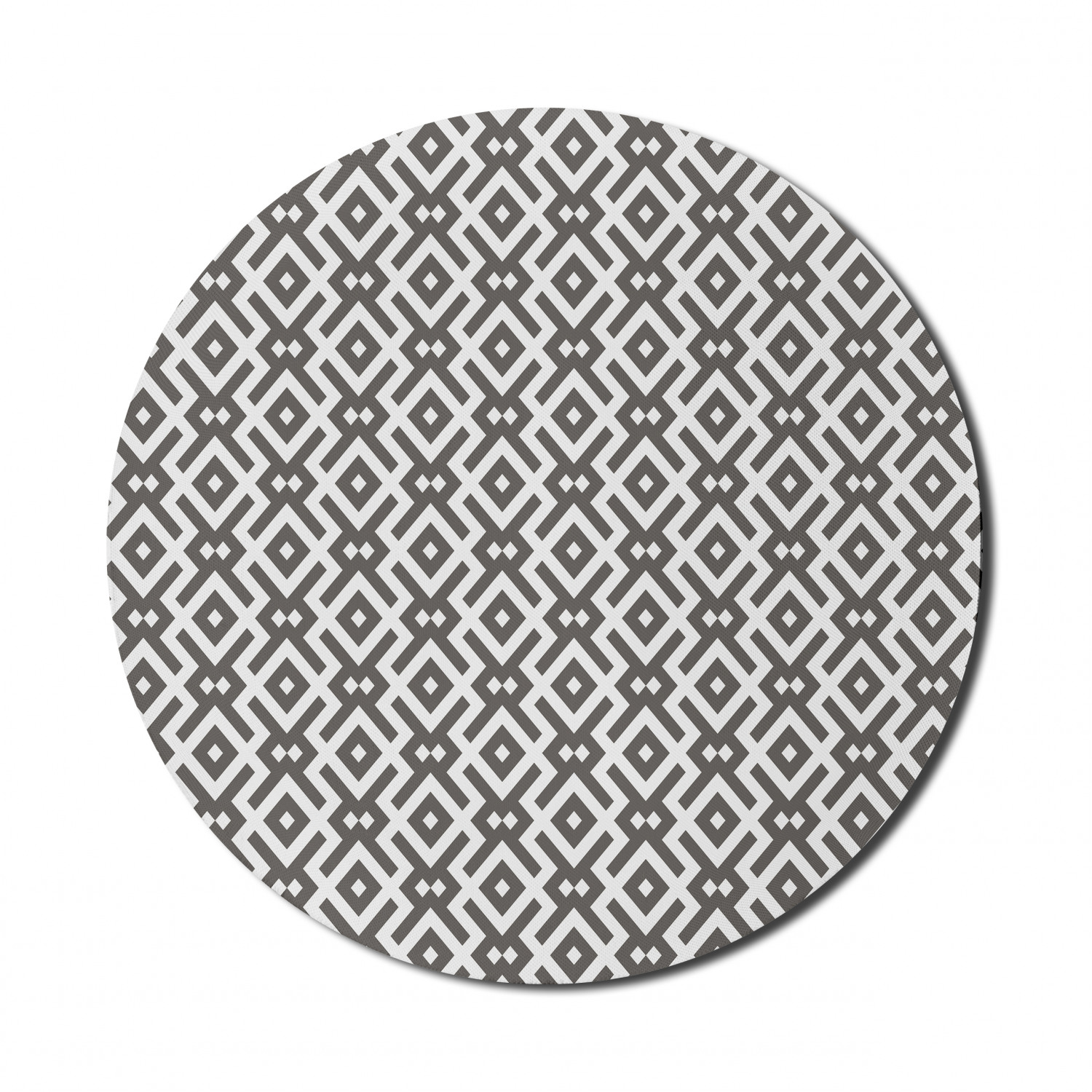Ambesonne Modern Art Round Non-Slip Rubber Modern Gaming Mousepad, 8" - Afbeelding 52 van 123