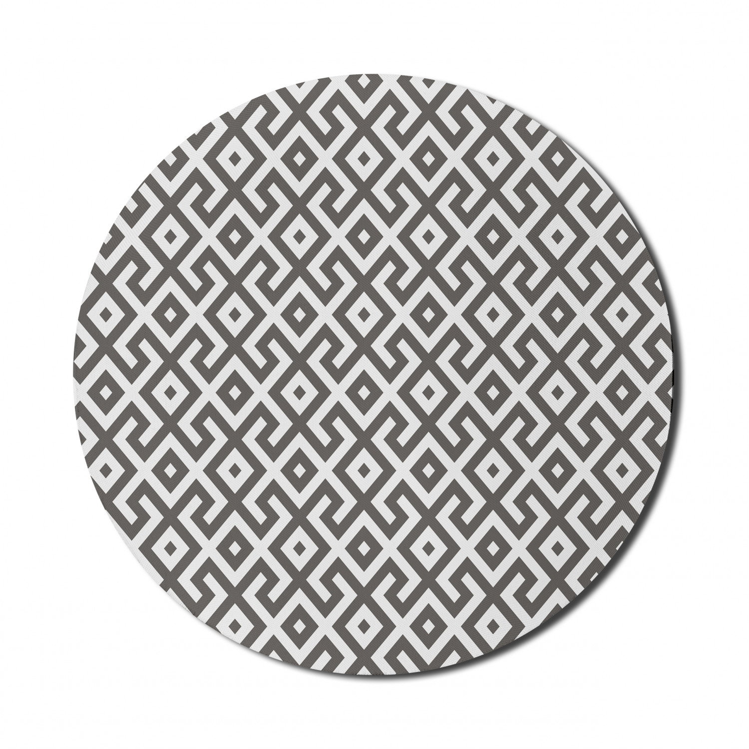 Ambesonne Modern Art Round Non-Slip Rubber Modern Gaming Mousepad, 8" - Afbeelding 48 van 123