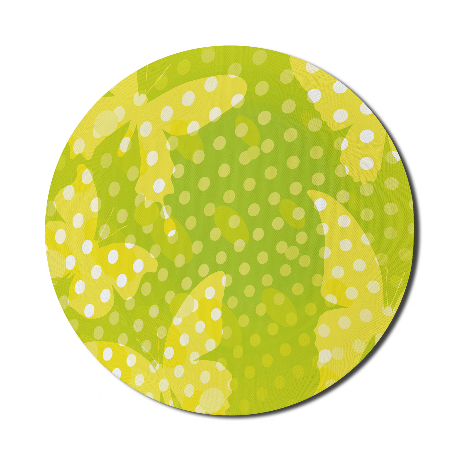 Ambesonne Modern Art Round Non-Slip Rubber Modern Gaming Mousepad, 8" - Afbeelding 16 van 123