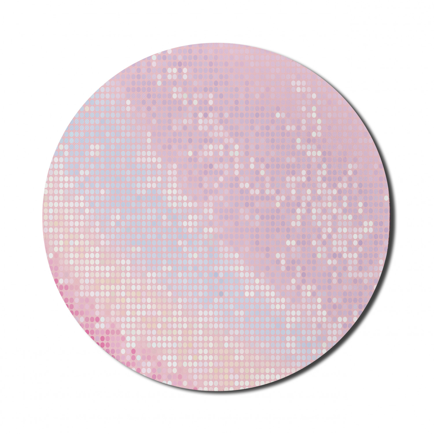Ambesonne Modern Art Round Non-Slip Rubber Modern Gaming Mousepad, 8" - Afbeelding 8 van 123