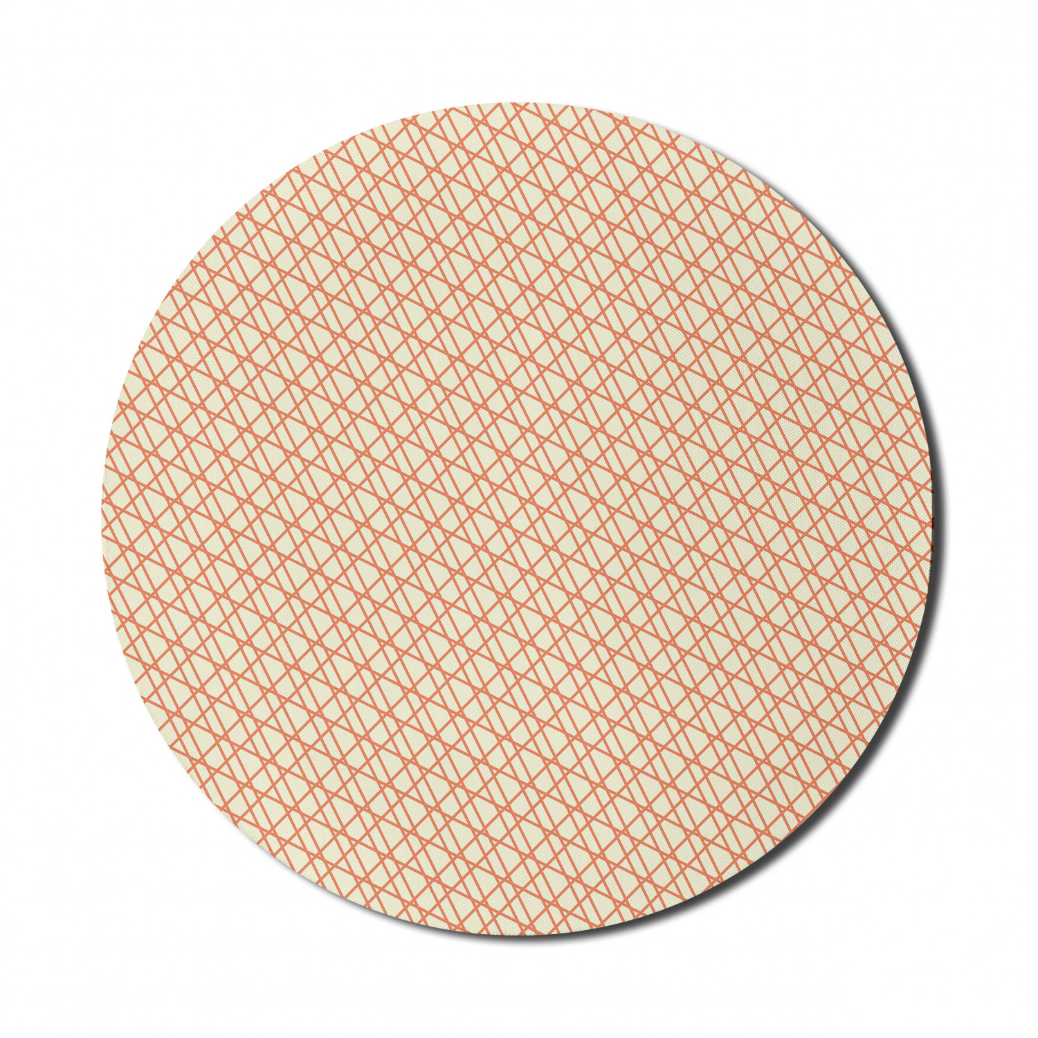 Ambesonne Modern Art Round Non-Slip Rubber Modern Gaming Mousepad, 8" - Afbeelding 100 van 123