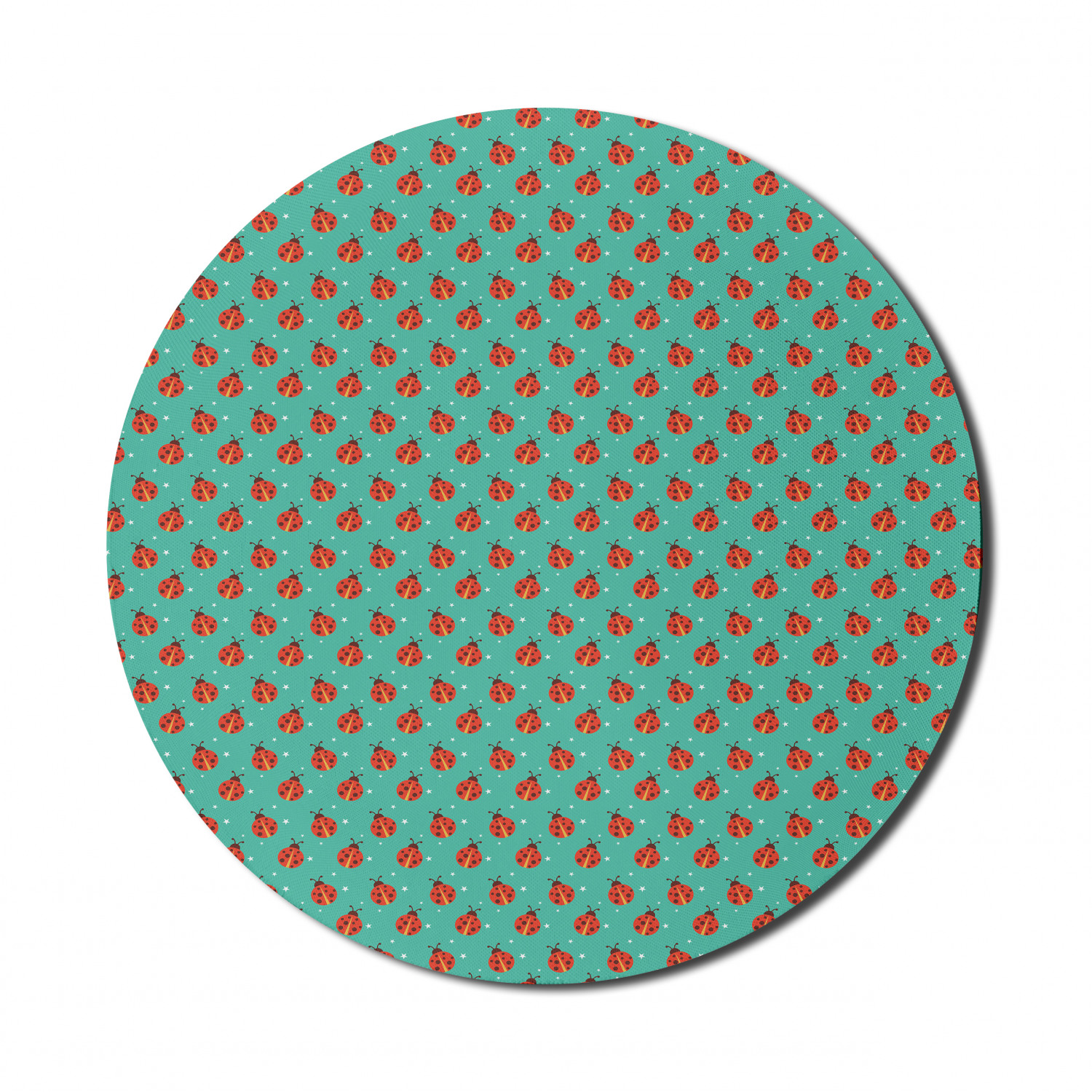 Ambesonne Modern Art Round Non-Slip Rubber Modern Gaming Mousepad, 8" - Afbeelding 70 van 123