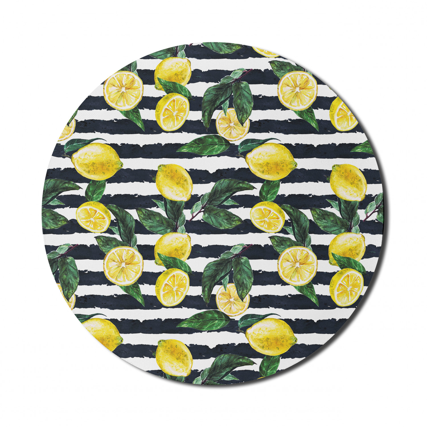 Ambesonne Modern Art Round Non-Slip Rubber Modern Gaming Mousepad, 8" - Afbeelding 46 van 123