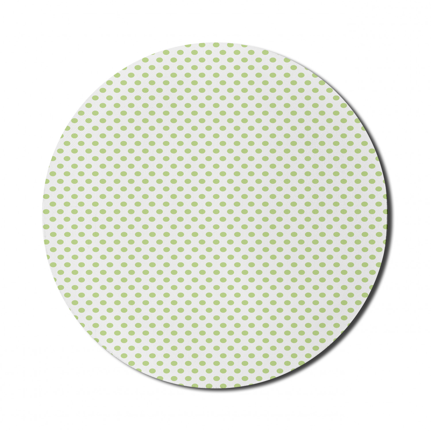 Ambesonne Green Print Round Non-Slip Rubber Modern Gaming Mousepad, 8" - Picture 110 of 123