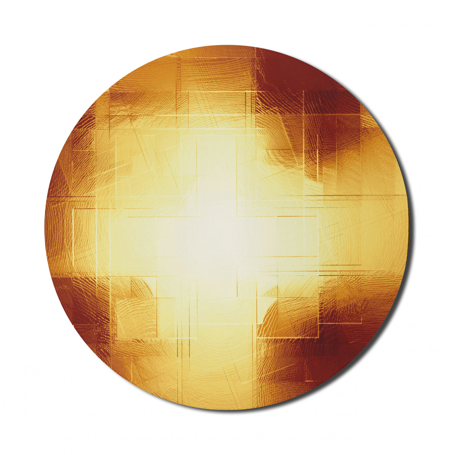Ambesonne Absurd Pattern Round Non-Slip Rubber Modern Gaming Mousepad, 8" - Picture 70 of 123