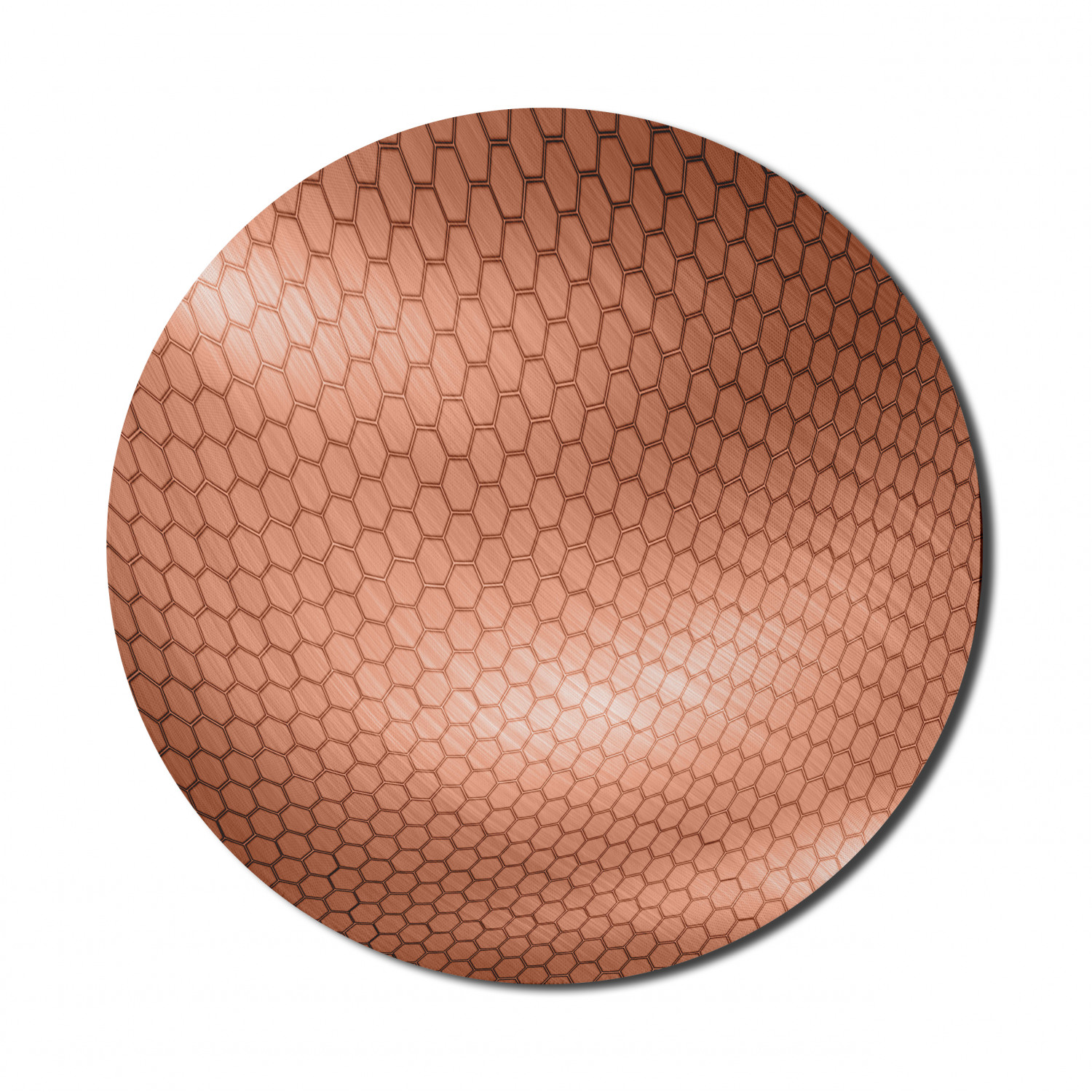 Ambesonne Absurd Pattern Round Non-Slip Rubber Modern Gaming Mousepad, 8" - Picture 26 of 123